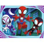 Product Παζλ Ravensburger Marvel Puzzle: Spidey and his Amazing Friends - It's Spidey Time! (4in1) (12001064) thumbnail image