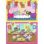 Product Παζλ Ravensburger Puzzle: Peppa Pig - Time To Celebrate (2x12 pcs) (12004017) thumbnail image