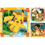 Product Ravensburger Puzzle: Pokemon - Pikachu, Charizard and Eevee! (3x49 pcs) (12004062) thumbnail image