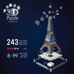 Product Παζλ Ravensburger 3D Puzzle: 3D Iconics - Eiffel Tower Night Edition (216pcs) thumbnail image