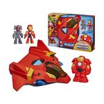 Product Φιγούρα Δράσης Hasbro Marvel: Iron Man & His Awesome Friends - Giant-Sized Armor Jet Playsets (G1994) thumbnail image