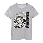 Product Demon Slayer Black and White T-shirt thumbnail image