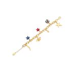 Product Disney Couture Dumbo White Gold-Plated To the Circus Charm Bracelet thumbnail image