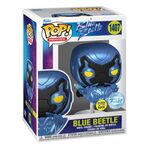 Product Funko Pop! Blue Beetle (2023) - Blue Beetle in Flight (GITD) (Special Edition) thumbnail image