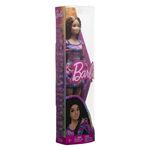 Product Mattel Barbie Doll - Fashionistas #206 With Crimped Hair And Freckles - Rainbow Marble Swirl Dress (HJT03) thumbnail image