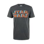 Product Star Wars Sketched Logo Dark Grey Acid T-Shirt thumbnail image