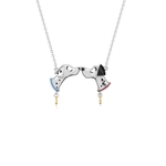 Product Disney Couture Perdita & Pongo Kissing Dogs Necklace thumbnail image