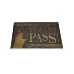 Product Lord Of The Rings You Shall Not Pass Rubber Mat thumbnail image