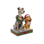 Product Enesco Disney Lady And The Trump Christmas Figurine thumbnail image