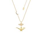 Product Κολιέ Disney Aladdin Gold-Plated GenieLamp in the Night Necklace thumbnail image