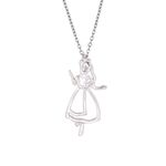 Product Disney Couture Alice Outline Necklace thumbnail image