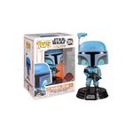 Product Funko Pop! Star Wars The Mandalorian Death Watch Flashback Two Stripes (Special Edition) thumbnail image