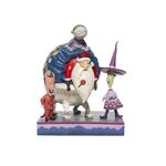 Product Enesco Disney Nightmare Before Christmas Lock Shock And Barrel With Santa Figurine thumbnail image