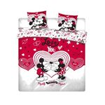 Product Disney Mickey And Minnie Love Duvet Cover Bed thumbnail image