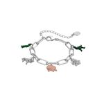 Product Disney Couture Disney Pixar Toy Story White Gold Plated Charm Bracelet thumbnail image