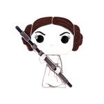 Product Funko Pop! Large Pin Star Wars Princess Leia thumbnail image