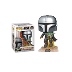 Product Funko Pop! Star Wars The Mandalorian Mando Flying with Jet Pack thumbnail image