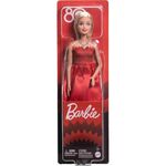 Product Mattel Barbie: Fashion Dolls - Red Dress Mattel 80 Year Anniversary (JGD25) thumbnail image