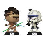 Product Funko Pop! Star Wars The Clone Wars Pong Krell vs Captain Rex 2-Pack thumbnail image