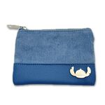 Product Πορτοφόλι Disney Stitch and Angel Corduroy Blue Wallet Pouch thumbnail image