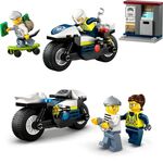 Product LEGO® City: Καταδίωξη με Αστυνομική Μοτοσικλέτα (60455) thumbnail image