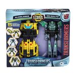 Product Hasbro Transformers Earthspark: Cyber-Combiner - Bumblebee  Mo Malto Action Figures (F8439) thumbnail image