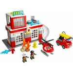 Product LEGO® DUPLO® Town: Πυροσβεστικός Σταθμός & Ελικόπτερο (10970) Μαζί με Πασχαλινή Λαμπάδα thumbnail image