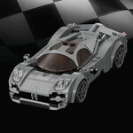 Product LEGO® Speed Champions: Pagani Utopia (76915) Μαζί με Πασχαλινή Λαμπάδα thumbnail image