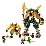 Product LEGO® NINJAGO®: Lloyd and Arin’s Ninja Team Mechs (71794) thumbnail image