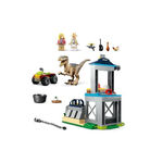 Product LEGO® Jurassic World: Jurassic Park Διαφυγή Βελοσιράπτορα (76957) Μαζί με Πασχαλινή Λαμπάδα thumbnail image
