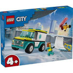 Product LEGO® City: Emergency Ambulance and Snowboarder (60403) thumbnail image
