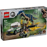 Product LEGO® Jurassic World: Chaos Theory - Dinosaur Missions Allosaurus Transport Truck (76966) thumbnail image