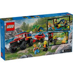 Product LEGO® City: Πυροσβεστικό Όχημα 4x4 με Φουσκωτό Διάσωσης (60412) thumbnail image