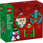 Product LEGO® Seasons and Occasions: Christmas Ornament Selection (40744) thumbnail image