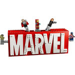 Product LEGO® Marvel: Λογότυπο & Μίνι Φιγούρες MARVEL (76313) thumbnail image