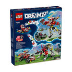 Product LEGO® DREAMZzz™: Εξωστολή Τίγρης του Κούπερ & Αυτοκίνητο Hot Rod του Ζίροου (71497) thumbnail image
