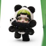 Product Λούτρινο Μπρελόκ Skullpanda Lazy Panda Plush Doll thumbnail image