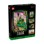 Product LEGO® Wicked: Emerald City Wall Art (75685) thumbnail image
