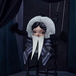 Product POP MART SKULLPANDA × Wednesday Plush (Nevermore Academy Uniform Version) thumbnail image