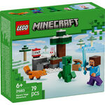 Product LEGO® Minecraft: Steve's Taiga Adventure (21583) thumbnail image