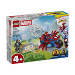 Product LEGO® Marvel: Spidey And His Amazing Friends Spidey on his Motorcycle vs. Rhino (11206) thumbnail image