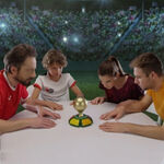 Product Επιτραπέζιο Παιχνίδι Giochi Preziosi Fanzone - Παγκόσμικο Κύπελλο (Μιλάει Ελληνικά) (FAE02000) thumbnail image