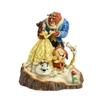 Product Enesco Disney Beauty and The Beast Wood Carved Figurine thumbnail image