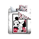 Product Disney Mickey And Minnie Kiss Cotton Double Duvet Set thumbnail image