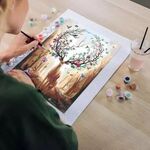 Product Σετ Ζωγραφικής Ravensburger: Creart Canvas - Magic Deer (23910) thumbnail image