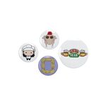 Product Friends Monica 4 Button Badge Set thumbnail image