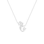 Product Disney Couture Ultimate Princess Sterling Silver Little Mermaid Necklace thumbnail image