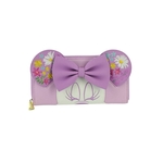 Product Loungefly Disney Minnie Holding Flowers Zip Around Wallet thumbnail image