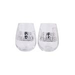 Product Super Mario Set Of 2 Glasses thumbnail image