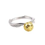 Product Harry Potter Golden Snitch Stainless Steel Ring thumbnail image